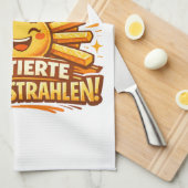 Linge De Cuisine Les frites sont des rayons de soleil frits - (Quart Plié)