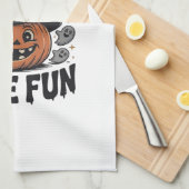 Linge De Cuisine Les goules veulent juste s'amuser Halloween Citrou (Quart Plié)