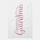 Linge De Cuisine Les grandes mamans sont promues à grand-mère (Vertical)