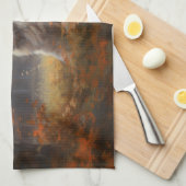 Linge De Cuisine Les grandes Pyrénées à l'automne Feuilles automne  (Quart Plié)