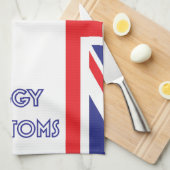 Linge De Cuisine Les grands Anglais drôles font cuire au four outre (Quart Plié)