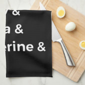 Linge De Cuisine Les Héroïnes de Jane Austen Ier (Quart Plié)