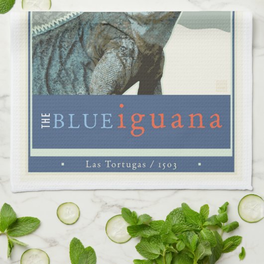 Linge De Cuisine Les Îles Caïman (Plié)