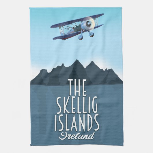 Linge De Cuisine Les îles Skellig (Vertical)