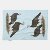 Linge De Cuisine Les Jeunes Filles de Turkeys (Horizontal)