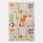 Linge De Cuisine Les Joyaux De Noël (Vertical)