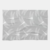 Linge De Cuisine Les libellules - éparpillées - transparentes - bla (Horizontal)