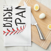 Linge De Cuisine Les mamans contre les pantalons de baseball blanc (Quart Plié)