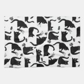 Linge De Cuisine Les mauvais chats frappent des trucs sur (Horizontal)