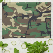 Linge De Cuisine Les militaires camouflent (Plié)