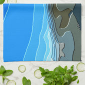 LINGE DE CUISINE LES MONTAGNES (Plié)