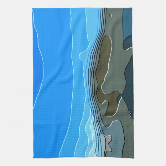 LINGE DE CUISINE LES MONTAGNES (Vertical)