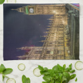 Linge De Cuisine Les monuments | Big Ben la nuit (Plié)