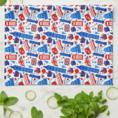 Linge De Cuisine Les monuments de Londres (Plié)