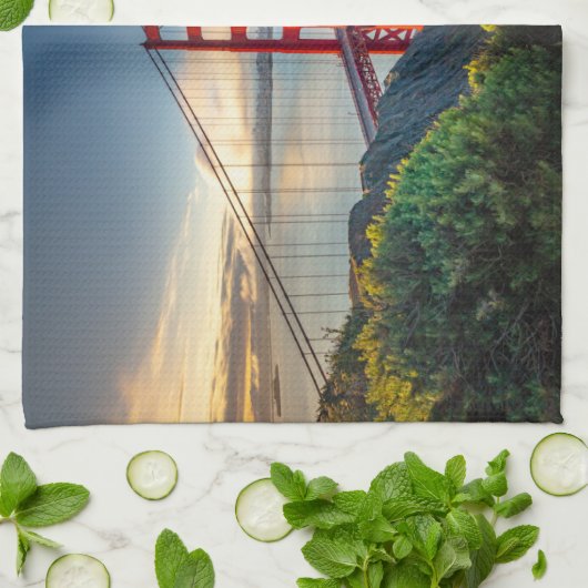 Linge De Cuisine Les monuments | Golden Gate San Francisco (Plié)