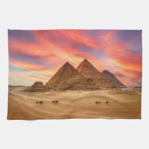 Linge De Cuisine Les monuments Les grandes pyramides
