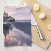 Linge De Cuisine Les monuments | Mont Saint-Michel, Normandie Franc (Quart Plié)