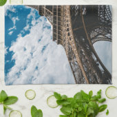 Linge De Cuisine Les monuments | Regard sur la Tour Eiffel (Plié)