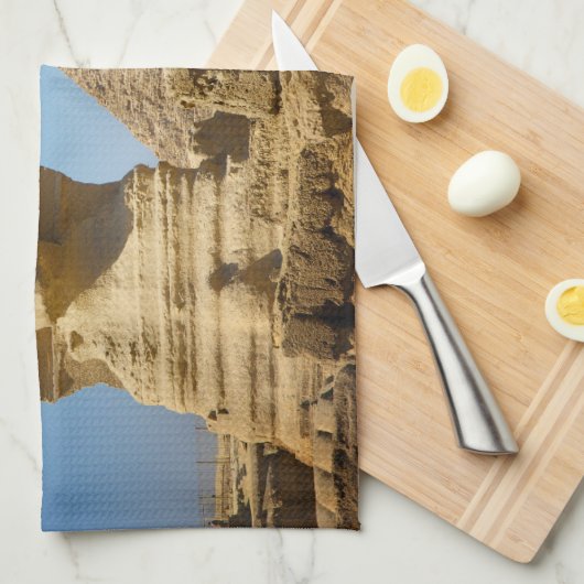 Linge De Cuisine Les monuments | Sphinx & Pyramide d'Egypte (Quart Plié)