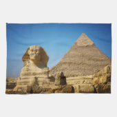 Linge De Cuisine Les monuments | Sphinx & Pyramide d'Egypte (Horizontal)
