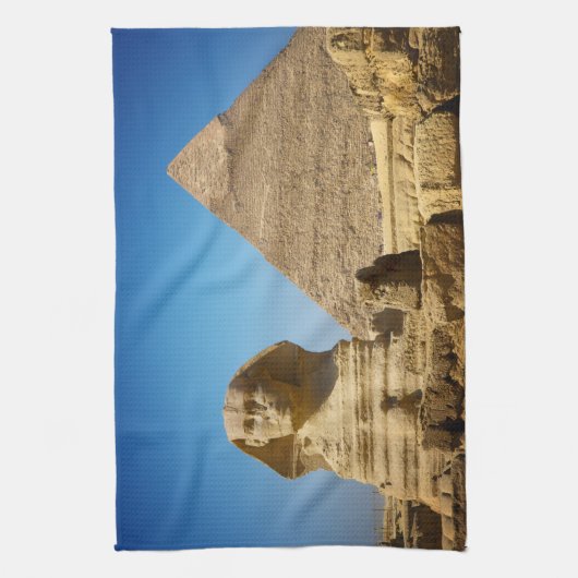 Linge De Cuisine Les monuments | Sphinx & Pyramide d'Egypte (Vertical)