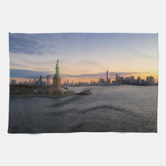 Linge De Cuisine Les monuments | Statue de la Liberté NYC (Horizontal)