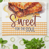 Linge De Cuisine Les mots sont comme du miel doux pour l'âme (Plié)