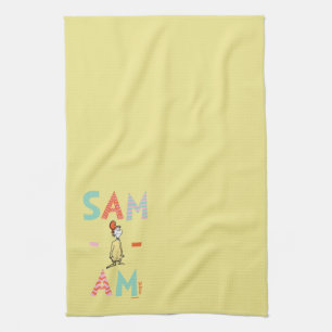 Linge De Cuisine Les œufs verts et le jambon Sam-I-Am
