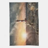 Linge De Cuisine Les phares | Phare rouge et blanc (Vertical)