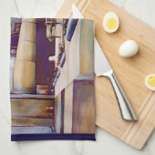 Linge De Cuisine Les piliers de la Plaza (Quart Plié)