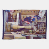 Linge De Cuisine Les piliers de la Plaza (Horizontal)