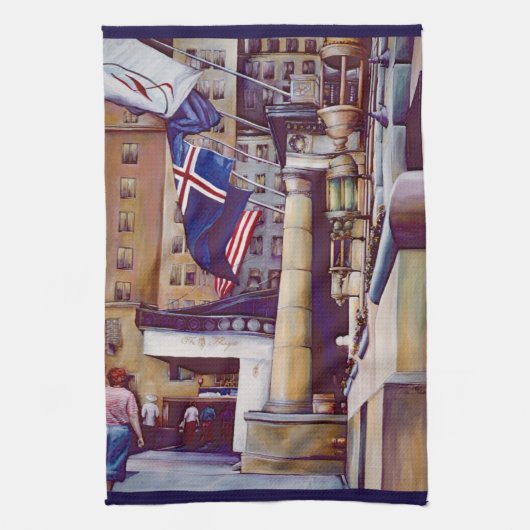 Linge De Cuisine Les piliers de la Plaza (Vertical)