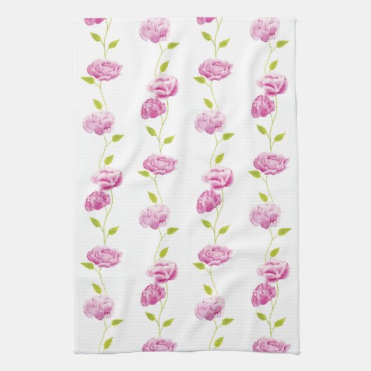 Linge De Cuisine Les pivoines de l'Orangerie (Vertical)