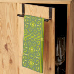 Linge De Cuisine Les pixels jaunes et verts jouent des formes géomé<br><div class="desc">Ce design présente un agencement engageant et ludique de pixels jaunes et verts dans des formes géométriques captivantes qui évoquent une ambiance de jeu.</div>