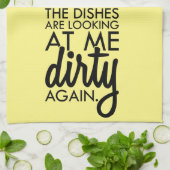 Linge De Cuisine Les plats me regardent (Plié)