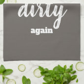 Linge De Cuisine Les plats me regardent sale encore (Plié)