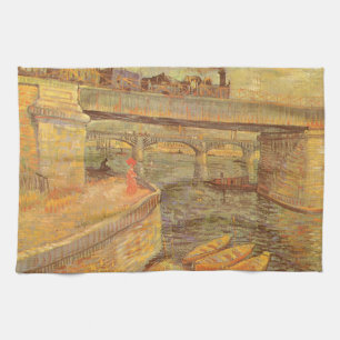 Linge De Cuisine Les Ponts de la Seine à Asnières de Vincent van Go