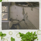 Linge De Cuisine Les Raboteurs de parquet de Gustave Caillebotte (Plié)