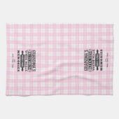 Linge De Cuisine Les Repas De Grand-Mère Rose Deviennent Souvenirs (Horizontal)