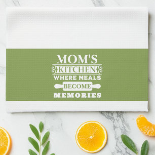 Linge De Cuisine Les repas de maman verte blanche deviennent des so