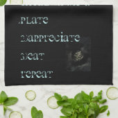 Linge De Cuisine Les repas sont des mandalas - (Plié)