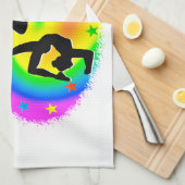 LINGE DE CUISINE LES RÊVES GYMNASTIQUES SE RÉVÈLENT (Quart Plié)