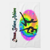 LINGE DE CUISINE LES RÊVES GYMNASTIQUES SE RÉVÈLENT (Vertical)