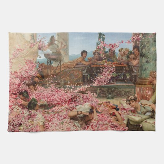 Linge De Cuisine Les Roses de Heliogabalus Sir Lawrence Alma-Tadema (Horizontal)