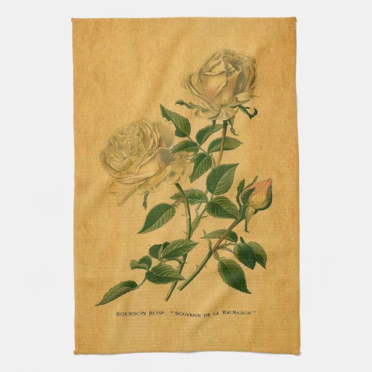 Linge De Cuisine Les roses sont d'or (Vertical)