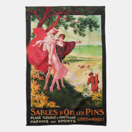 Linge De Cuisine Les Sables d'Or les Pins