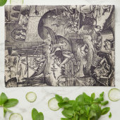 Linge De Cuisine Les Sept Péchés Mortels - Envy (Plié)