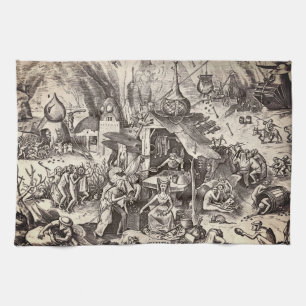 Linge De Cuisine Les sept péchés mortels - la cupidité