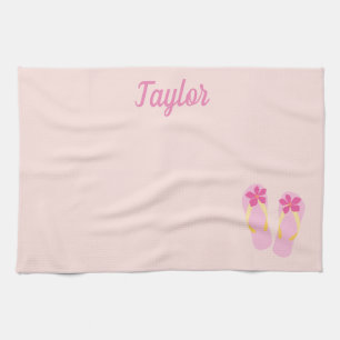 Linge De Cuisine Les tongs de plage