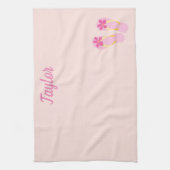 Linge De Cuisine Les tongs de plage (Vertical)